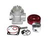 29-30cc Cylinder Upper Assembly Kit for RC Boat Engines, Red Water-Cooled Cover, Compatible with 30cc Engines, Marine Engine Upgrade Parts view 1