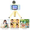 Ylwxzenith Kids Camera Multifunction 2.4in IPS HD Screen Photo Video Game MP3 Player Cute Design Children Digital Camera with Holder, Ideal Ages 3 to 9 view 3