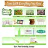 Paint & Plant Flower Growing Gardening Kit with 3 Pots for Kidz - Gardening Tools Set Easter Gifts for Girlz & Boyz Agez 5, 6, 7, 8, 9, 10, 11 & 12 Yearz Old Girlz view 3