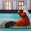 EZDAL Smart Interactive Prayer Mat V3  Touch Sensor Quran Recitations Multilingual Portable Foldable Salah Mat - Islamic Audio Prayer Rug for Kids Women Men & Adults view 2