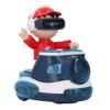 Electric DJ Beats Toy, Music Bouncing Beat Rock Boy Dancing Toy with Flashing Light, Universal Wheel for Toddlers, Automatic Movement Robot Toy Car (Blue) view 3