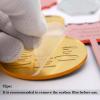 20/50/100Pcs Personalized Name Date Tag Custom Acrylic Circle Heart Cupcake Topper Tag Happy Birthday Wedding Baby Baptism Party Supplies Gift(100Pcs) view 2