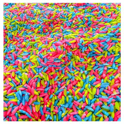 Sensory-N-Stuff Sensory Bin Filler for Sensory Table - Colored Rice for Sensory Play (Summer Rice)