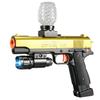 Electric Pistol - Splat Pistol with Manual-Automatic Dual Mode, Electric Orby with Linked Shooting Effect, Splatter for Ages 16 Years Old and Up and AdultsGold  view 1
