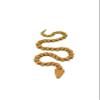 Snake Fidget  Articulated Snake-Inspired Stress Relief Toy (Orange) view 3