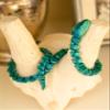Snake Fidget  Articulated Snake-Inspired Stress Relief Toy (Orange) view 4