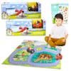 Bluey Play Mat with Vehicle Set for Kids - Bundle with 2 Playmats, 2 Vehicles, Stickers & Castle Door Hanger | Bluey Play Sets for Girls & Boys, Ages 3+ view 1