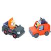 Bluey Play Mat with Vehicle Set for Kids - Bundle with 2 Playmats, 2 Vehicles, Stickers & Castle Door Hanger | Bluey Play Sets for Girls & Boys, Ages 3+ view 2