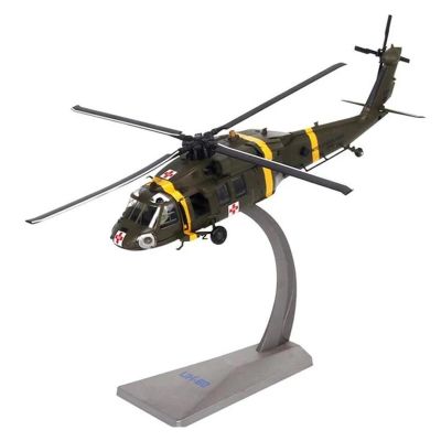 LIUSANGLIU Scale Aircraft 1/72 for UH-60 Ambulance Helicopter Army Fighter Airplane Models Military Alloy Plane Model Suitable for Display