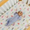 Premium Fitted Knit Crib Sheet/Toddler Sheet Disney Princess by Copper Pearl view 2