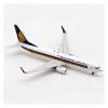 LIUSANGLIU Scale Aircraft 1:200 for B737-800 9V-MGA Planes Model Singapore Airlines Model Alloy Plane Model Simulated Scale Aircraft Suitable for Display view 1