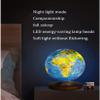 FADCAIYD Clear Built in LED Globe, Touch Music Globe, Easy-Read High Clear Map World Globe, Geographic Earth Globe with Wooden Stand Rotating view 4