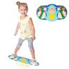 Wobble Balance Board for Kids Wooden Rocker Board Load 123Lbs, Active Play and Exercise for Toddler (Blue) view 1