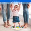 Wobble Balance Board for Kids Wooden Rocker Board Load 123Lbs, Active Play and Exercise for Toddler (Blue) view 4