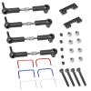 MOUDOAUER Aluminium Alloy RC Car Front and Rear Wide Sway Bar Kit for 1/16 E-Revo/Mini Slash RC Car Upgrade Parts view 3