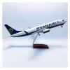 LIUSANGLIU Scale Aircraft 47CM 1/80 for A321NEO British Airways Airline Model LED Lights Resin Plane Model Passenger Aircraft Model Suitable for Display view 1