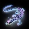 SGYYSG 3D Printed Cherry Blossom Crystal Dragon, 12 Inch Articulated & Magical Movable Dragon Model - Perfect for Display, Collection, and Unique Gift (Noctilucent Blue) view 1