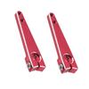 VERBANA RC Model Part, RC Model Airplane Aluminum Alloy Servo Arm Metal Rocker Arm for RC Model Airplane Fixed Wing Aircraft Cars Accessories,2 PCS(34mm) view 1