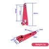 VERBANA RC Model Part, RC Model Airplane Aluminum Alloy Servo Arm Metal Rocker Arm for RC Model Airplane Fixed Wing Aircraft Cars Accessories,2 PCS(34mm) view 4