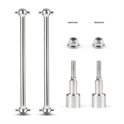 1/12 Scale Compatible Metal Rear Drive Shafts Compatible with RC Cars Parts Desert 2995 T2112 T2113