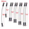 10Pcs Stainless Steel Links Rod Set with Ball End 313/324mm Wheelbase for 1/10 RC Crawler Car Axial SCX10 II 90046 Upgrade Parts (324mm) view 2