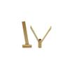 RC Model Ship Accessories Outer Diameter 5.2mm Stern Shaft Frame A Pair of Bushings Suitable for Model Remote Control Ship Accessories Brass Material 1:200(5.2 * 14) view 1