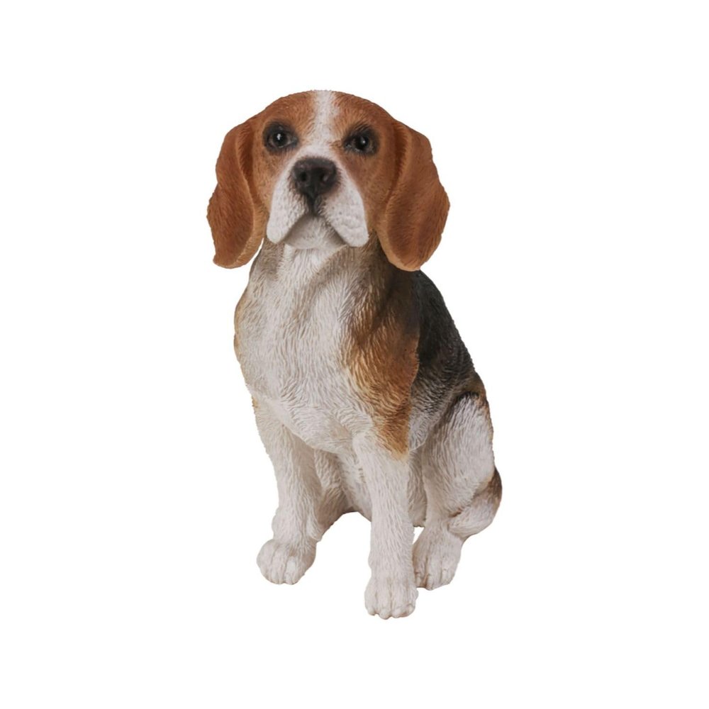 (Woobia) Uvia H16150 Sitting Beagle (Small) 3.0 x 1.8 x 4.1 inches (7.5 x 4.5 x 10.5 cm) Doll Figurine Figurine Animal Garden Decoration Dog Dog