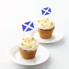 100 Pcs Scotland Flag Scoland Toothpick Flags, Cocktail Picks Mini Stick Cupcake Toppers Country Picks Party Decoration Celebration Cocktail Food Bar Cake Flags  view 3