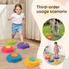 5-Pack Stepping Stones for Kids with Sound Effects - Balance & Coordination Toys for Toddlers Ages 3+, Indoor/Outdoor Play with Interactive Sensory Feedback view 4