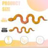 30 Inch 3D Printed Snake - Movable Articulated Snake, Perfect 3D Printed Animals for Educational Toys! Must-Have Toys for Kids and Collectors, Home Office Executive Desk Decor (Pink Gold) view 2