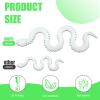 30 Inch 3D Printed Snake - Movable Articulated Snake, Perfect 3D Printed Animals for Educational Toys! Must-Have Toys for Kids and Collectors, Home Office Executive Desk Decor (Noctilucent Green) view 2
