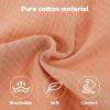 2Pcs Nursing Pillow Cover, Cotton Nursing Cover, Hidden Zip Nursing Pillowcover, Easy to Fit Nursing Cover, Flexible Easy to Use Nursing Pillowcover, Pillow Slipcover for Baby Girls Boys Newborn view 3