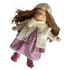 14 Inch Handmade Waldorf Doll Baby with Pink Knit Jacket - Soft Rag Doll, for 2 Year Old Girl or Boys view 1