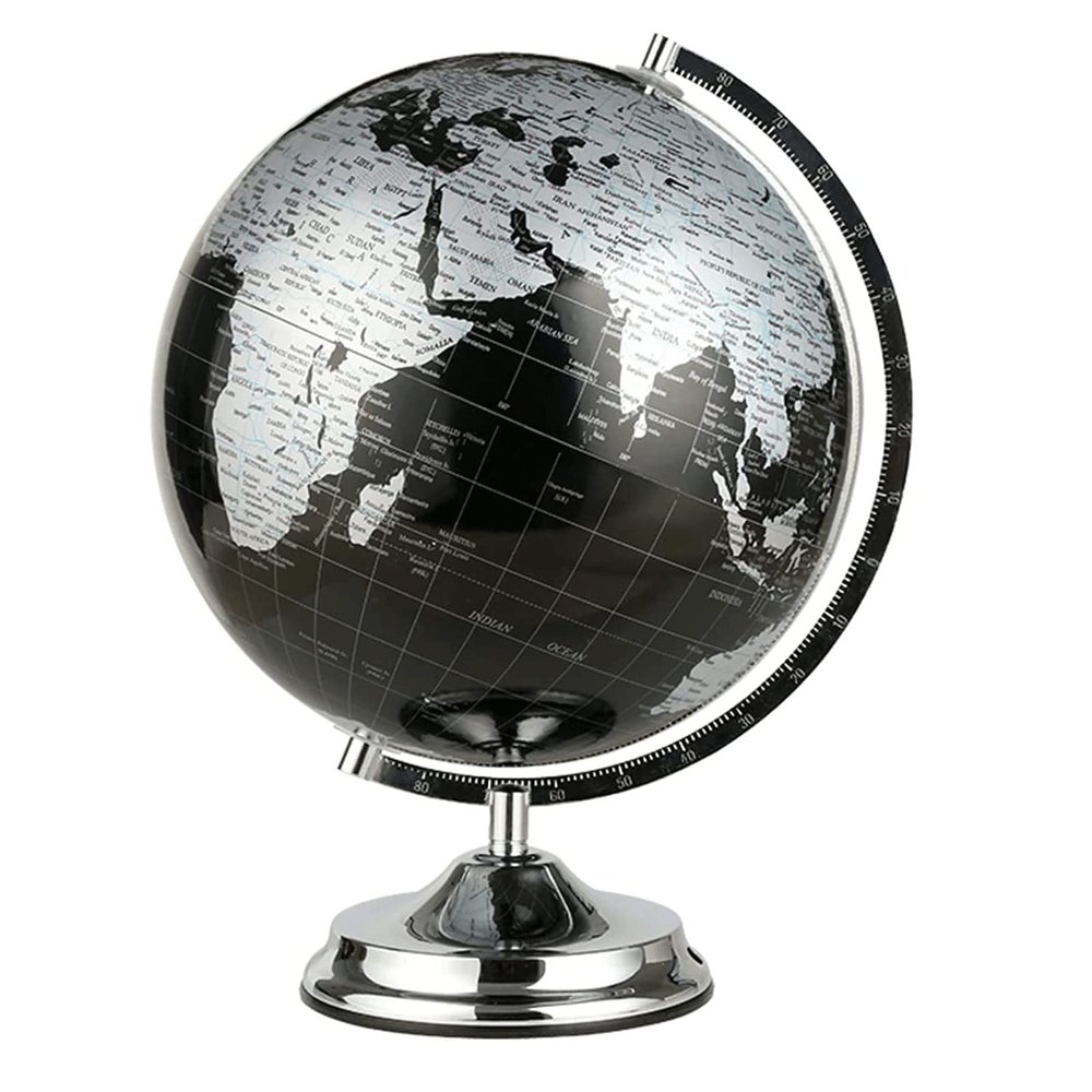 Geographic Globes 360rotating Globe With Metal Stand Globes Desktop Geographic Globes For Office School Study Room Decorations Fun