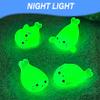 100Pcs Mini Resin Animals Cute Seals Luminous Mini Sea Creatures 4 Styles Seal Pup Glow In The Dark Mini Sea Animals Diy Tiny Animals Figures For Fairy Garden Landscape Aquarium,Mini Sea Creatures view 4