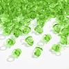 200 Pieces 0.86 Inch Baby Pacifier Baby Shower Plastic Pacifier for Baby Shower Pacifier, Baby Shower Gender Show Party Decoration DIY Birthday Party Gift (Green) view 1