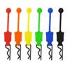 UMTSGYNU 4 Pieces Silica Gel Body Clip Retainer Lock Compatible with 1/10 UDR Buckle(RED) view 2