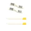 Zeyoking Main Blade Set, Tail Rotor Set, Spare Parts for C138 BELL206 RC Helicopter (White Yellow) view 1