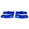 BeaxTurbo Racing Upgrade Parts CNC Aluminum Front & Rear Lower Arms for TRAXXAS MAXX Slash 6S 4pcs #2583 (Blue) view 2