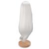 1/4 Ball Jointed Doll Wig Long Straight Hair Soft Silk Wig for Projects Fits 7 To 8in Dolls, Simulated Scalp for Appearance (White) view 2