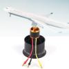 50mm RC Electric Ducted Fan with 12 Blades and Brushless Motor for RC Planes, Counter Clockwise 5000V, Injection Molded for Enhanced Performance (Counterclockwise 4600kv) view 2