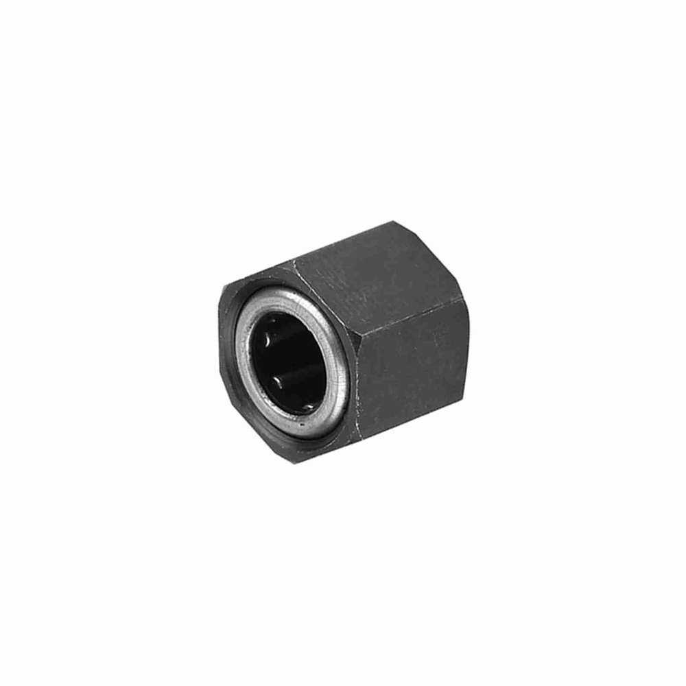 12mm Engine Hex Nut One Way Bearing for RC Car Upgrade for Hsp Exceed Hpi, Made of Metal, Silver
