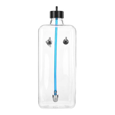 RC Fuel Tank, 500ml Transparent Plastic for RC Airplanes (50 70cc), Designed with Sealed Construction and Easy Installation (1500ml (for 150-200cc Aircraft))
