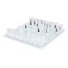 Glass Chess Set, Shot Glass Chess Set Drinking Game Set Chess Board Glass Chess Board Drinking Board Games with Shot Glass Chess Pieces 22.5x22.5cm view 4