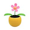 Solar Powered Dancing Flower - ABS Sunflower Dancing Toy | Adorable Solar Dancing Figurines | Solar Dancing Flowers | Solar Dashboard Decorations for Car Dashboard Office Desk Home Decor view 1