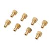 1 24 RC Hex Nut, 8Pcs Brass Wheel Lock Nuts for Axial SCX24 Wheels and Tires (8mm), Suitable for Enhanced Performance and Easy Replacement (8mm) view 4