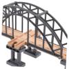 ORFOFE 2pcs Simulated Wooden Train Bridge Flexible Track Accessory for Creative Play Motor Skills Spatial Awareness Safe for Boys and Girls for Train Scene Layouts view 3