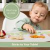 CoComelon Silicone Placemats for Toddlers - Non Slip Placemats for Kids, Reusable Portable Kids Placemat for Dining Table, Baby Food Mat for Restaurants and Home, Baby Placemat with Raised Edges view 4