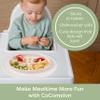 CoComelon Silicone Divider Plate - Suction Plates for Toddlers, Babies - BPA-Free- Non Slip Reusable Portable Toddler Plates with Suction, Less Mess - Portion Meal Time - Non Toxic, Dishwasher Safe view 2
