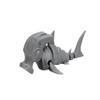 Clever Contraptions Hammerhead Shark Friendly Fidget  Flexible Stress-Relief Toy (Glow in The Dark) view 1